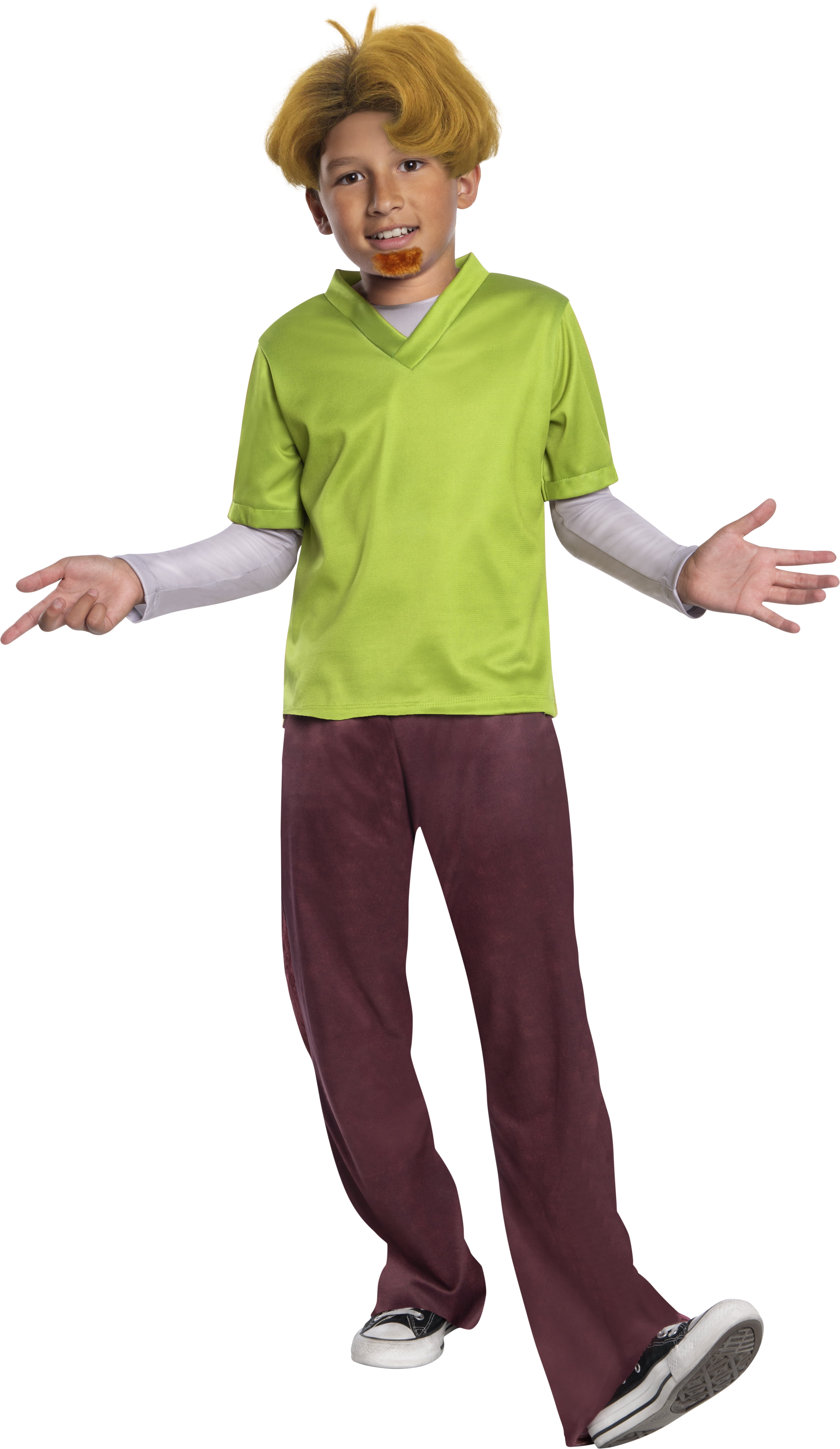 Warner Bros. Scooby Doo Shaggy Men's Halloween Fancy-Dress Costume for Child, S - Walmart.com